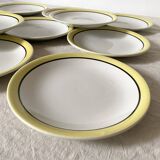 Dessert plates 50-60s
