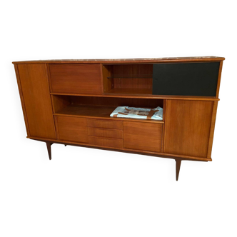 1960s teak sideboard by French brand Unifa