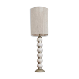 White ceramic lamp
