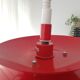 Red pull-down Scandinavian design ceiling lamp Berga by Markslöjd Sweden