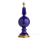 Cobalt-blue Manises lamp