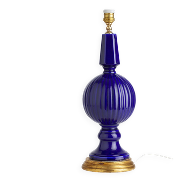 Lampe Manises bleu cobalt