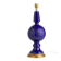 Cobalt-blue Manises lamp