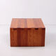 Brutalist Pine wood French coffee table, 1970 France