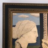 Large panel painting