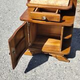 Paire de chevets bois année 50