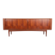 Bernhard Pedersen & Søn teak sideboard with tambour doors / Danish Mid-Century Modern design / 1960s