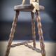 Tripod stool feet ball