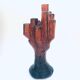 Mid-Century Cactus-Shaped Ceramic Candleholder, 1960s