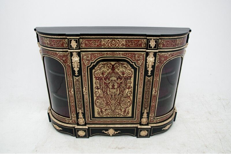 Boulle cabinet, France, circa 1860
