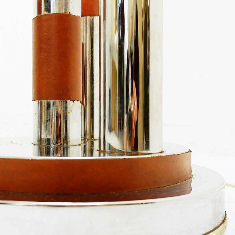 Lampadaire vintage Space Age – Carlo Nason pour Mazzega (1970)