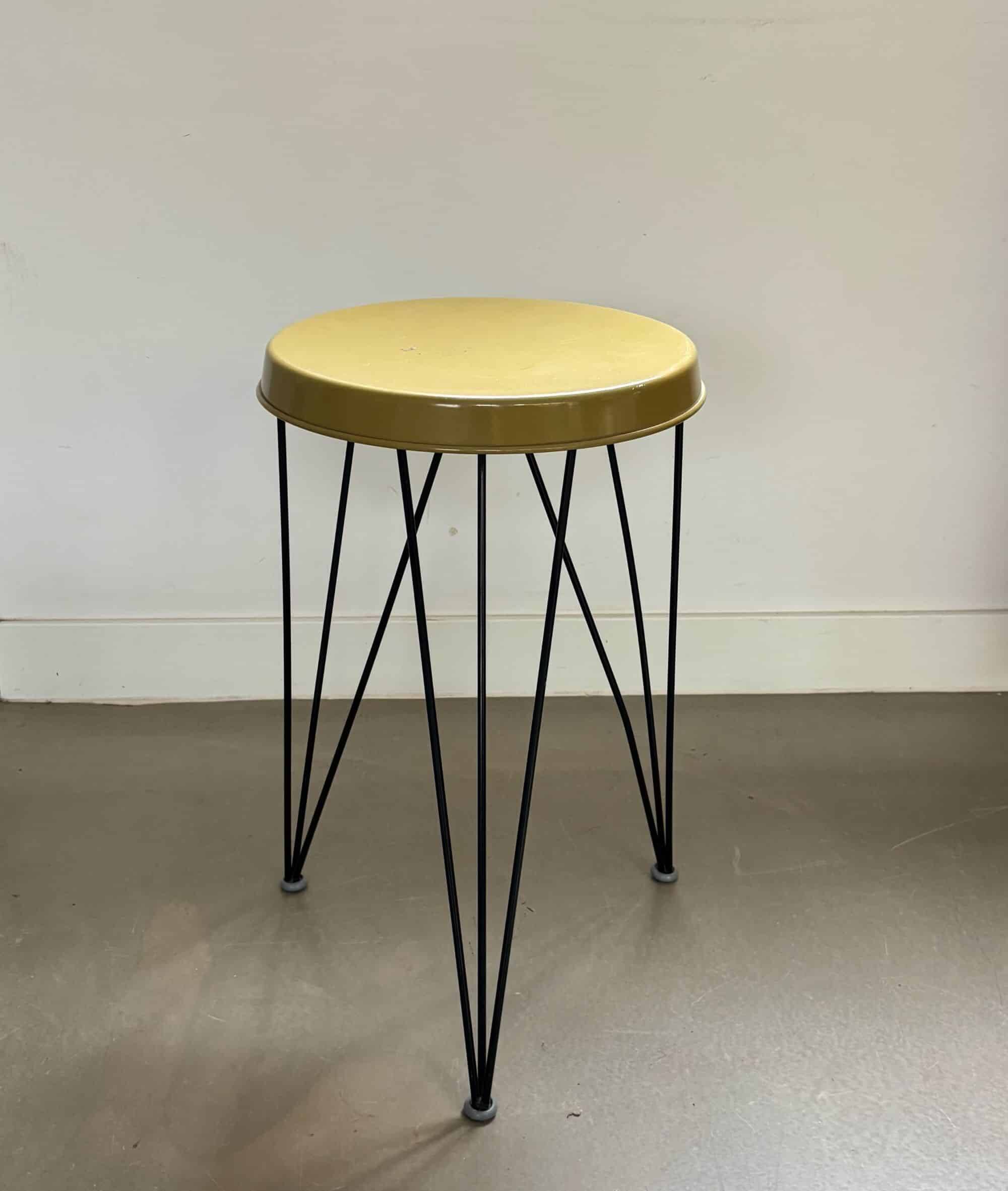 Metal stool model 'Seggiolina', Tjerk Reijenga for Pilastro, 1950/60s
