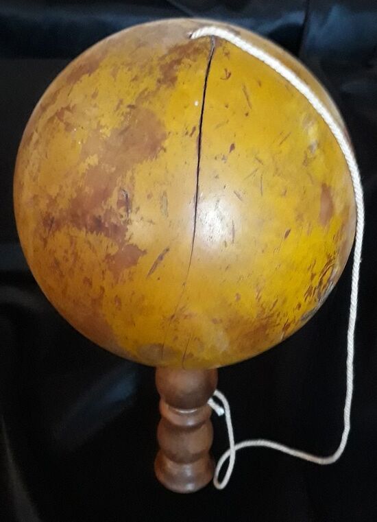 Boxwood bilboquet "ball of 17.0 cm in diameter" - 50s