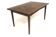 Rosewood “portfolio” dining room table, Sweden, 1960s