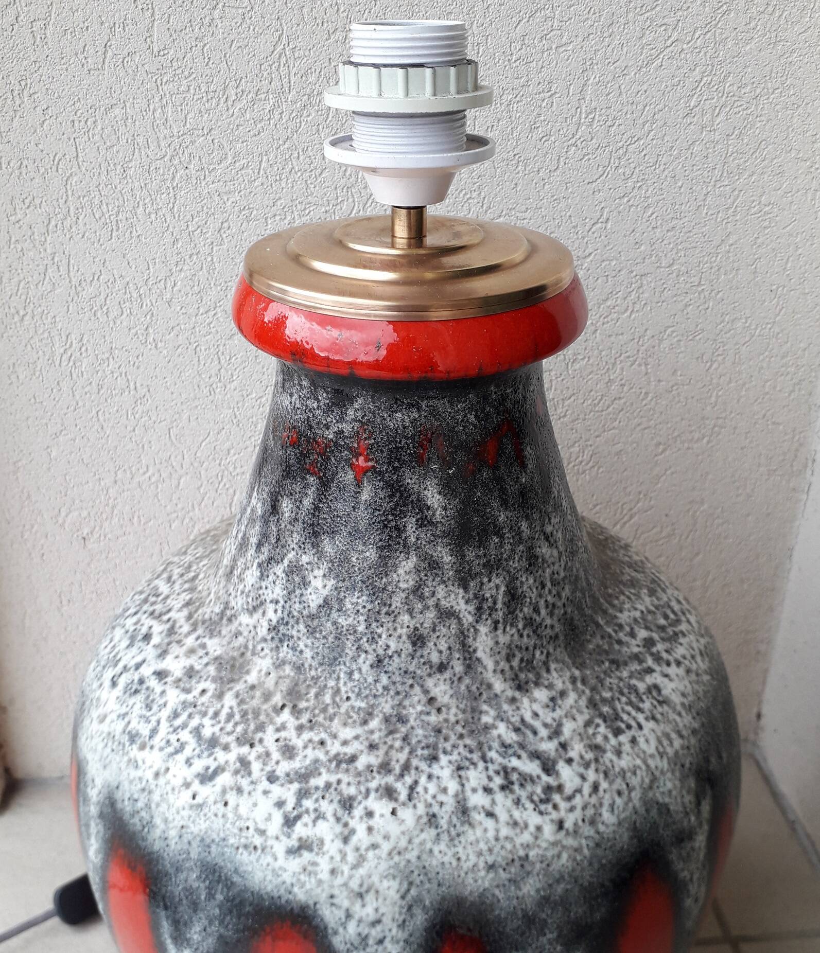 Bay ceramic floor lamp base