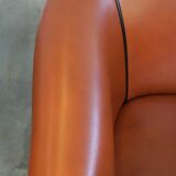 Set of original English handmade springvale club chairs in good condition
