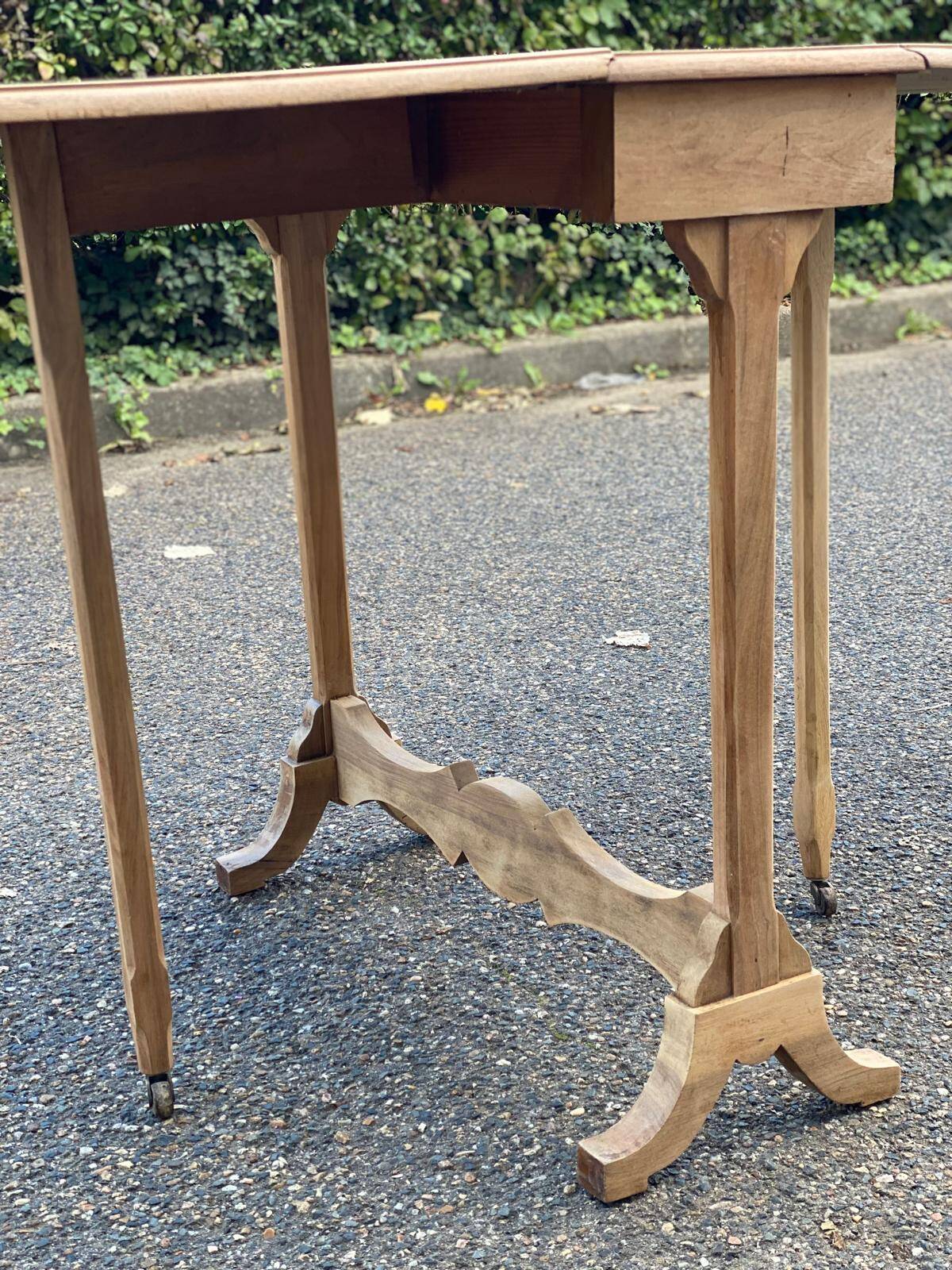 Table get leg kitchen table portfolio renovated in raw solid wood