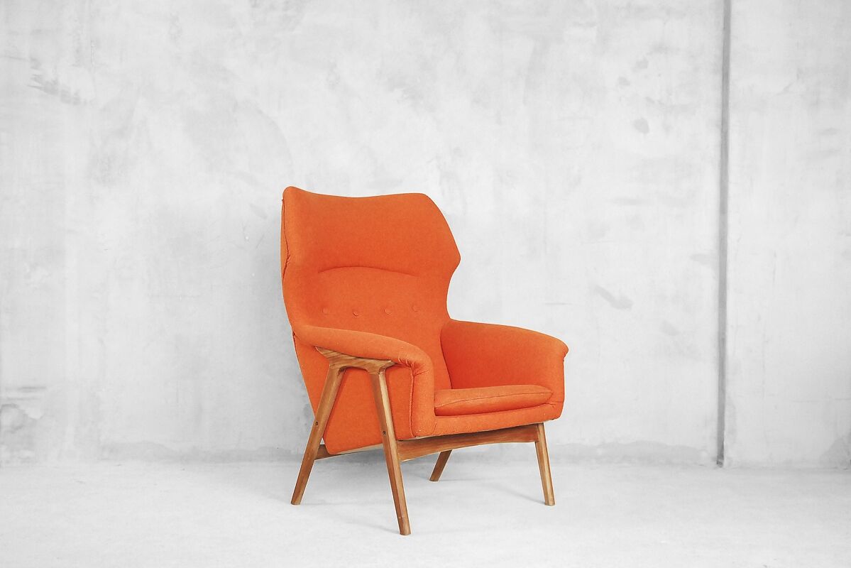 Armchair by Thorbjörn Afdal for Bruksbo Nesjestranda Møbelfabrik, 1960