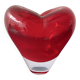 Red Heart Vase Murano attributed to Salviati by Maria Christina Hamel