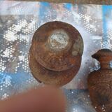 Pair of Cast Iron Fire Pots 1900: Charleville - Mézières