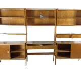 Vintage modular wall unit by František Jirák for Tatra, 1970s, Set of 3