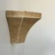 Vintage wall lamp, grainy beige plaster, France 1960