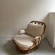 Paire de Fauteuils en rotin Roche Bobois