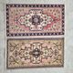 Lot de 2 tapis turcs vintage faits main