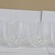 Set 6 verres à eau ou whisky cristal ciselé