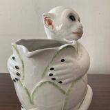 Vintage Italian ceramic pitcher