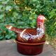 Retro zoomorphic terrine turkey