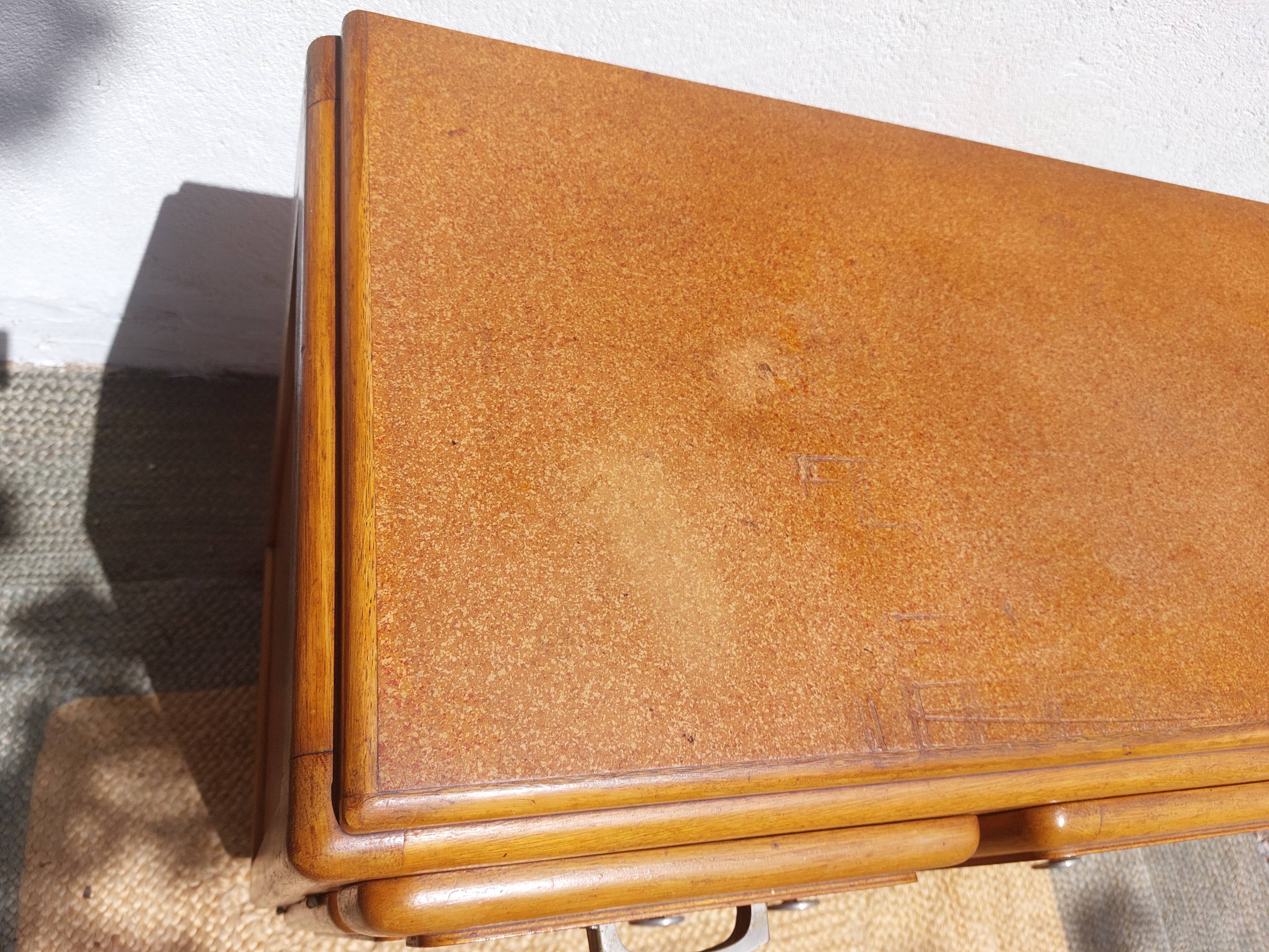 Mado buffet base, 3 asymmetrical doors, vintage