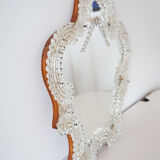 Venetian mirror in Murano glass 1950