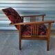 Authentic old vintage reclining relax armchair in very good condition