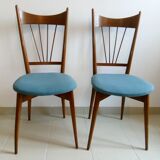 Pair of vintage Scandinavian chairs