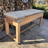 Old butcher block/workbench