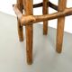 Pair of brutalist bar stools, France, 1950s