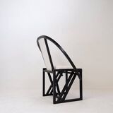 "Contrast" Armchair by Pascal Mourgue 1982 - Faux Sheepskin upholstery