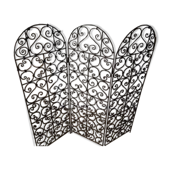 Wrought iron screen