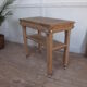 Billot de boucher ancien desserte bois