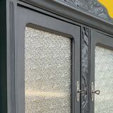 Parisian art deco buffet in solid walnut 1930