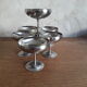 Set of 6 stainless steel ice cups letang remy 70s