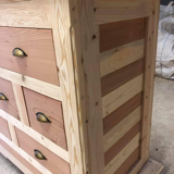 Handcrafted cabinet drawers 2 colors