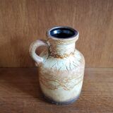 Vintage Set of Four West German Ceramic Vases - Fat Lava - Scheurich - 1960s