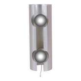 Aluminum wall light