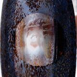 Very large Swedish satellite glass vase by Bertil Vallien for Kosta Boda - 1980s