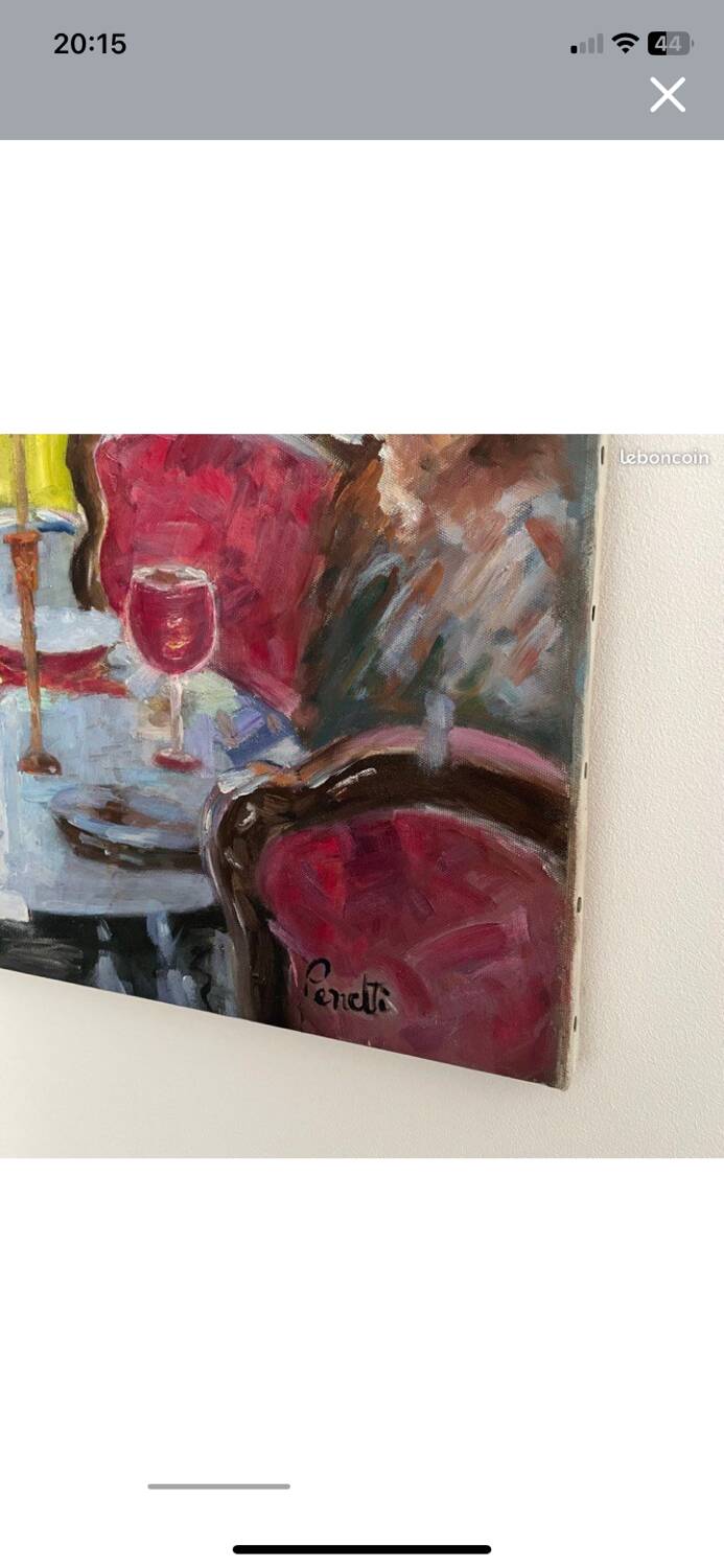 Jean Michel Peretti painting