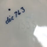 Covered pot in Delft porcelain