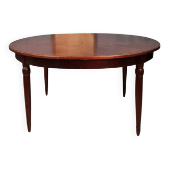 Table époque art déco à allonges en acajou vers 1920 (305 cm)