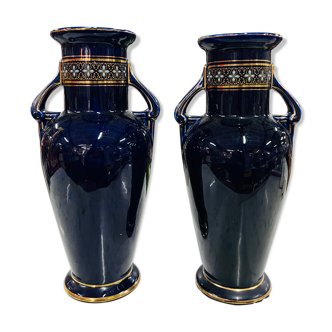 Paire de vases Gustave de Bruyn Fivès